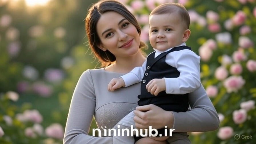 نوزاد و مادر